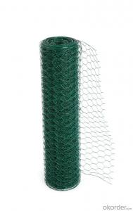 PVC Coated Hexagonal Wire Garden Mesh Fencing with Different Sizes