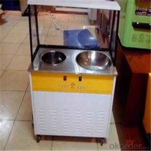Rollled Ice Cream Machine/Fry Ice Cream Machine with Good Quality