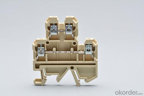 Two-layer Brass Terminal Blocks AWG 24-10 System 1