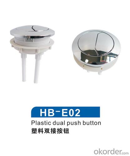 Plastic Dual toilet push button multiple specifications optional System 1