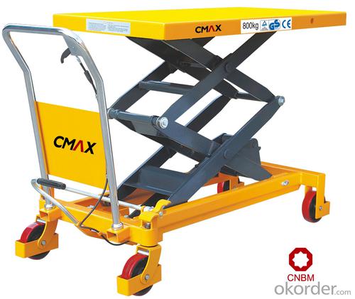 Lift Table Scissor Lift Table Mini Manual Lift Table SPT500 System 1