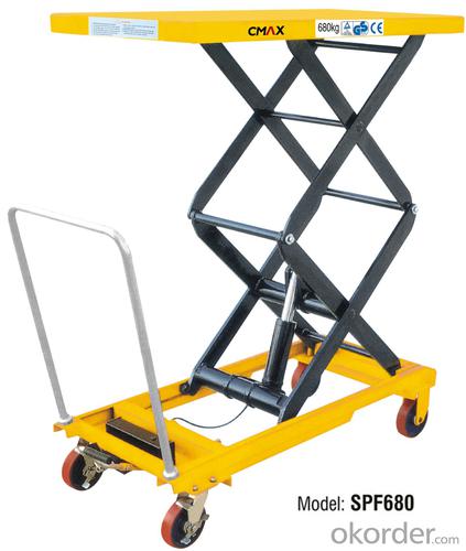 Lift Table Scissor Lift Table Double Scissors Lift Table SPF680 System 1