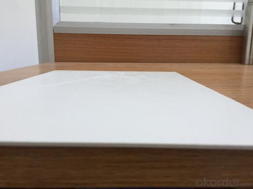 White  PVC Form Board Waterproof  Fireproof 2-4mm 2050*3050mm System 1