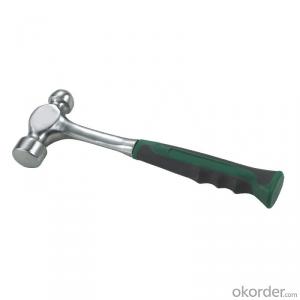 Finely Polished Ball Pein Hammer with Fiber Handle