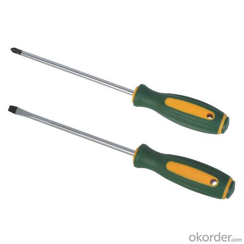 Cr-Mo Double Rubber Handle Screwdriver High Quality System 1