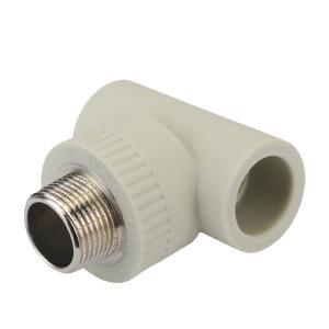 PPR Male Threaded Tee Elbow Plastic Pipe Fittings System 1
