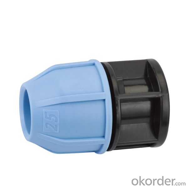 PP END PLUG PLASTIC PP COMPRESSION FITTINGS