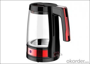 360 rotation electric kettle with glass pot  WK-1203