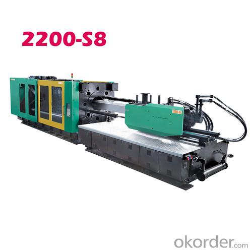 Injection molding machine LOG-2200S8 QS Certification System 1