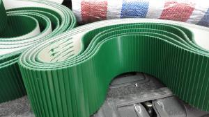 PVC Conveyor Belt Washboard Pattern Used in Sealing Machine System 1