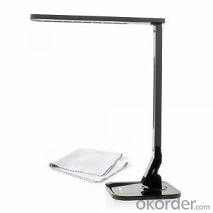 7W Dimmable 100-240V Rechargeable LED Reading Lamp, Flexible LED Table Lamp