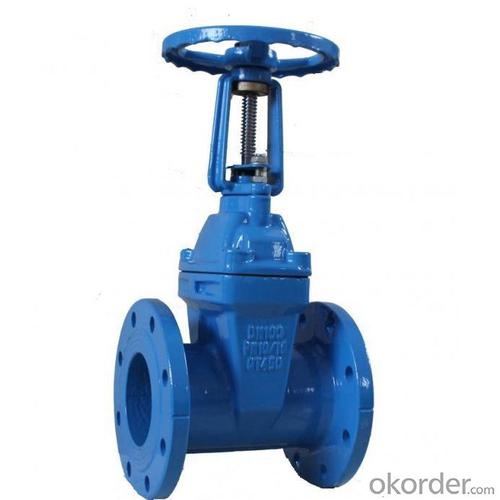 GATE VALVE RISING STEM RESILIENT SOFT SEATED DUCTILE IRON BS5163 System 1