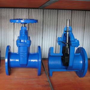 GATE VALVE NON-RISING STEM RESILIENT SOFT SEATED DUCTILE IRON DIN3352 F4 DN40-DN800