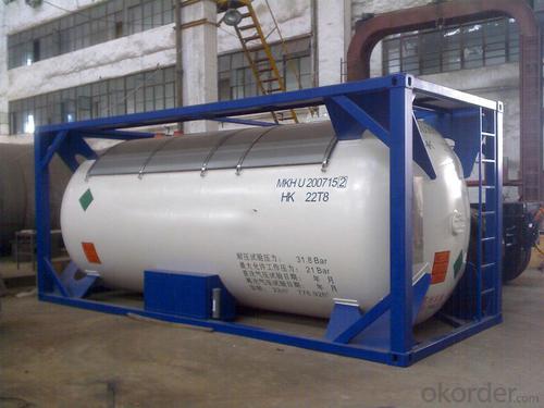 ASME/GB150 AHF (Anhydrous Hydrogen Fluoride) Tank Container System 1