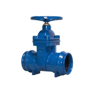 GATE VALVE SOCKET ENDS NON-RISING STEM RESILIENT SEATED DUCTILE IRON ...