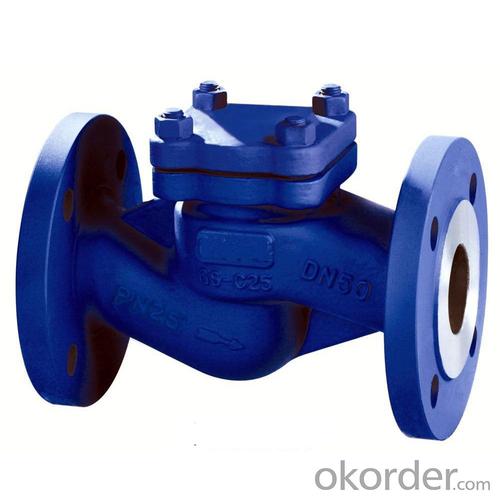 CHECK VALVE LIFT TYPE DUCTILE IRON DIN DN15- DN300 System 1