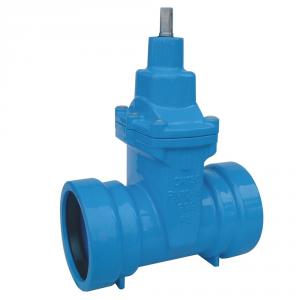 GATE VALVE SOCKET ENDS NON-RISING STEM RESILIENT SEATED DUCTILE IRON DN50 - DN300 System 1