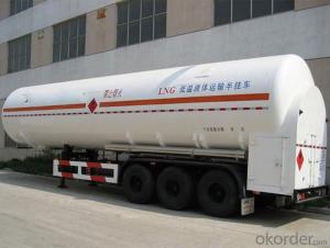 ASME/GB150 LNG Cryogenic Liquid Lorry Tanker