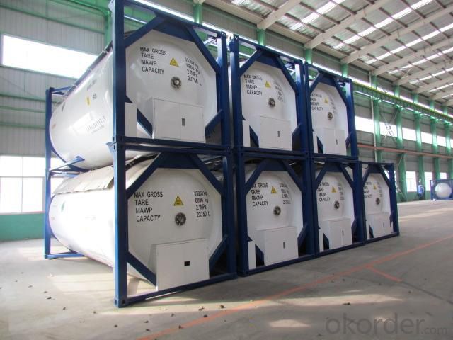 ASME/GB150 High Purity Liquefied Ammonia and HF Tank Container System 1