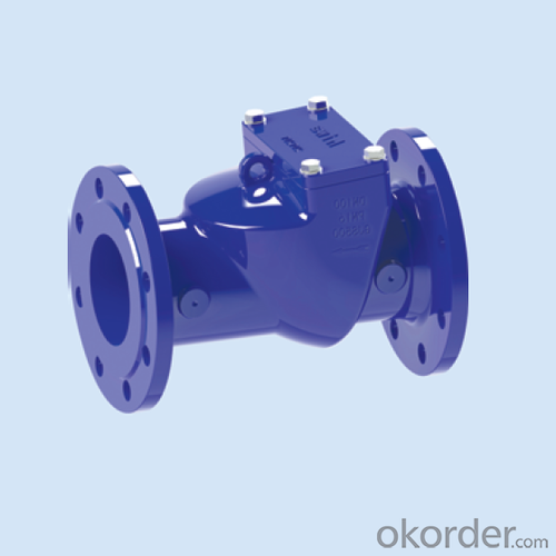 CHECK VALVE LIFT RUBBER FLAPPER DIN DUCTILE IRON DN40- DN300 System 1