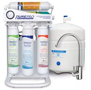 Kitchen Five Grade Household RO System Water Filter with Pump and Iron Shelf System 1
