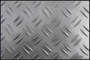 Mill Finish Five Bar Checkered Aluminum Sheet