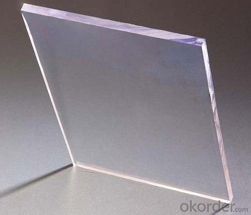 100% Virgin material clear polycarbonate solid sheet System 1