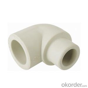 PPR Elbow 90 Degree Internal / External Pipe Fitting High Quality System 1
