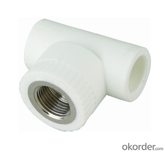 PPR Female Threaded Tee Elbow Plastic Pipe Fittings High Quality