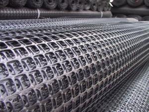 PP Biaxial Geogrid for Road Construction 15KN-50KN System 1