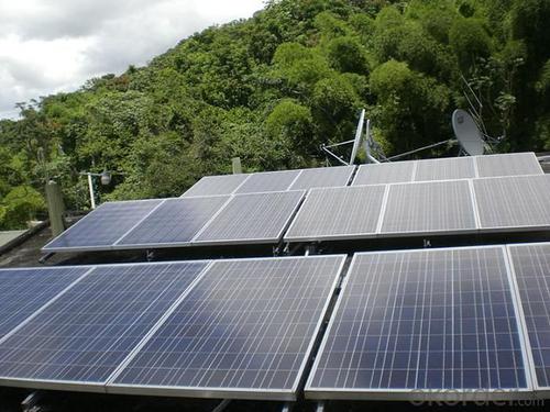 Residential Solar Panels on Roof - 130W Poly Solar Panel with High Efficiency Made in China System 1
