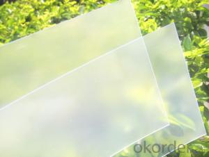 light diffusion polycarbonate sheet for LED light covering System 1