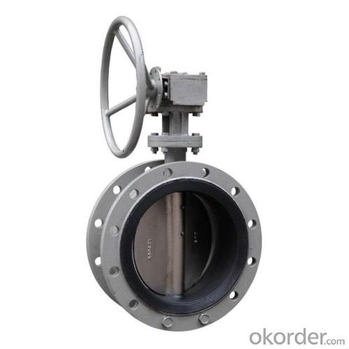 Worm soft sealed butterfly valve DN25-DN800 System 1