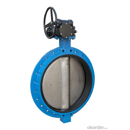 DUCTILE IRON BUTTERFLY VALVE DN1900 High Quality China System 1