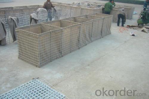 Hesco Barrier/ Military Welded Hesco Barrier Gabion Boxes System 1