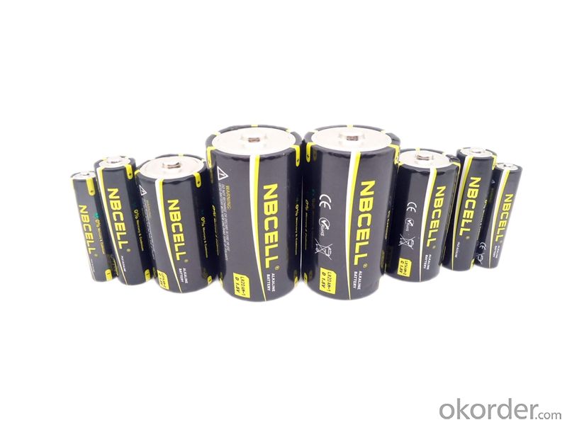 Alkaline Battery 1.5V LR6 AA AM-3 (NBCELL brand or OEM)
