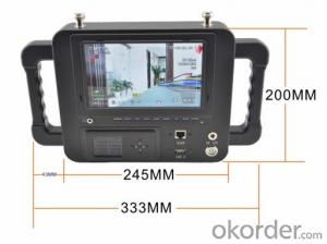 Wireless HD Video COFDM Receiver with Sun-shade