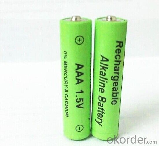 1.5V Rechargeable alkaline battery AAA LR03