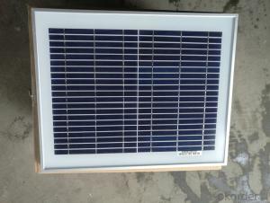 CE and TUV Approved High Efficiency 10W Mono Solar Panel