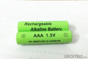 1.5V Rechargeable alkaline battery AAA LR03 System 1
