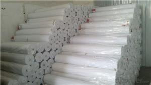 White Stitchbond Polyester Mesh Roof fabric Sheet Rpet Waterproofing Membrane