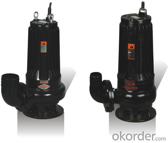 QW Series Submersible Sewage Cutter Pump Sewage Pump