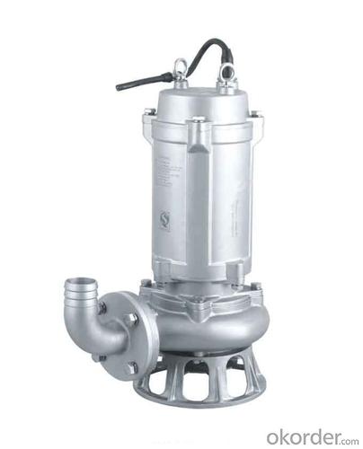 Submersible Sewage Cutter Pump Sewage Pump With Stainless Steel System 1