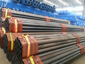 Seamless steel pipe for conveying fluid pipeline