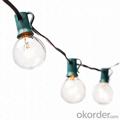 G40 Incandescent Globe Bulb Patio Light String Light for Decoration