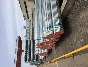 Hot dip galvanized welded steel tube for structure