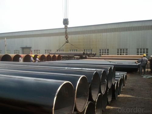 Large diameter longitudinal submerged arc welded pipe API System 1