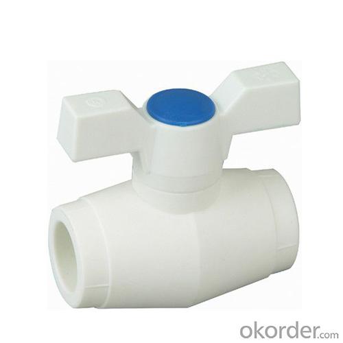 Plastic Pipe Fittings Lowes C5 Type PPR Ball Valve with Brass Ball System 1