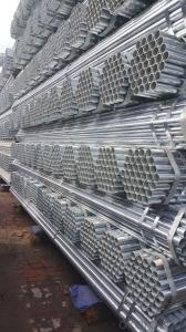 Galvanized welded steel pipe for decoration