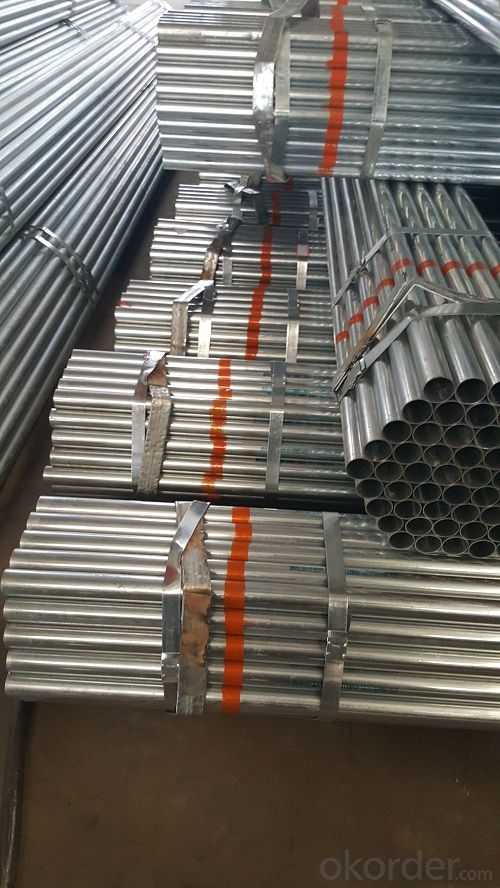 Galvanized welded steel pipe for heating pipe System 1